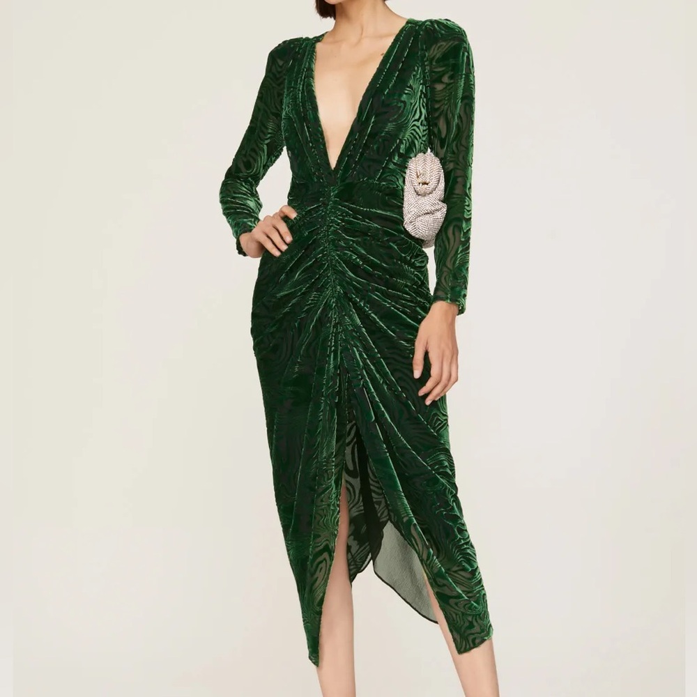 Long Sleeve Christmas Holiday Party Dress - Picture 4 of 16